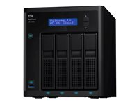 WD My Cloud EX4100 WDBWZE0240KBK - NAS-server - 4 fack - 24 TB - HDD 6 TB x 4 - RAID 0, 1, 5, 10, JBOD, 5 hot spare - RAM 2 GB - Gigabit Ethernet - iSCSI support WDBWZE0240KBK-EESN