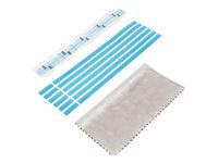 StarTech.com Privacy Screen Adhesive Strips and Mounting Tabs, Installation Kit for Laptop/Computer Monitor Anti Glare Privacy Filters, Replacement Strips and Holder Tabs - Anti Glare Screen Holder Tabs (MON-PRIVACY-SCREEN-K) - Monteringssats för sekretessfilter på skärm - klar MON-PRIVACY-SCREEN-K