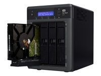 WD My Cloud EX4 WDBWWD0000NBK - NAS-server - 4 fack - SATA 6Gb/s - RAID 0, 1, 5, 10, JBOD - RAM 512 MB - Gigabit Ethernet - iSCSI support WDBWWD0000NBK-EESN