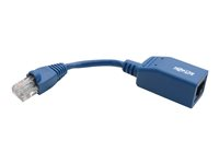 Eaton Tripp Lite Series Cisco Console Rollover Cable Adapter (M/F) - RJ45 to RJ45, Blue, 5 in. - Seriell adapter - RJ-45 (hane) till RJ-45 (hona) - 12.7 m - CAT 5e/6 - formpressad - blå N034-05N-BL