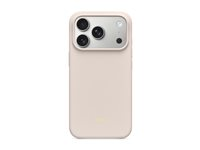 Beats - Baksidesskydd för mobiltelefon - kamerakontroll - MagSafe-kompatibilitet - polykarbonat - kalksten - för iPhone 17 Pro MGKE4LL/A