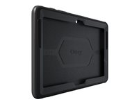 OtterBox Defender Series Samsung Galaxy Tab 2 (10.1) - Fodral för surfplatta - silikon, polykarbonat - svart - för Samsung Galaxy Tab 2 (10.1), Tab 2 (10.1) WiFi 77-23994