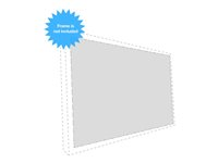 Multibrackets M Extra Cloth - Projektorduk - väggmontering - 226" (574 cm) - 16:9 - M Grey Plus - för Multibrackets M Framed Projection Screen Deluxe 7350022734791