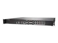 SonicWALL NSA 3600 TotalSecure - Säkerhetsfunktion - med 1 års SonicWALL Comprehensive Gateway Security Suite - 10 GigE - 1U 01-SSC-3853