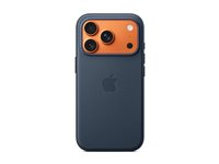 Apple - Baksidesskydd för mobiltelefon - MagSafe-kompatibilitet - TechWoven - blå - för iPhone 17 Pro MGF44ZM/A