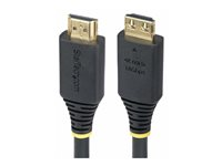StarTech.com 10ft High Speed HDMI Cable w/Gripping Connectors, 4K 60Hz - Hög hastighet - HDMI-kabel med Ethernet - HDMI hane till HDMI hane - 3 m - skärmad - svart - 4K60Hz stöd, 2K144Hz stöd, 1080p stöd 240 Hz, halogenfri, passiv HDMI2-CABLE-GRIP-10F