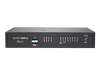 SonicWall TZ270 - Essential Edition - säkerhetsfunktion - 1GbE - SonicWall säkerhetsuppgradering, plusprogram (2 år) - skrivbord 02-SSC-6846