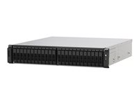 QNAP TS-H2490FU - NAS-server - 24 fack - kan monteras i rack - PCI Express 3.0 x4 (NVMe) - RAID 0, 1, 5, 6, 10, 50, 60, JBOD - RAM 64 GB - 25 Gigabit Ethernet - iSCSI support TS-H2490FU-7232P-64G