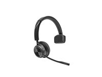 HP Poly Savi 7410 OFFICE - Savi 7400 series - headset - på örat - DECT / Bluetooth - trådlös - svart 8L589AA#ABB