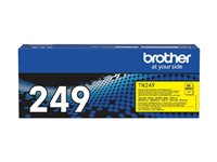 Brother TN249Y - Superlång livslängd - gul - original - box - tonerkassett - för Brother HL-L8240CDW, MFC-L8390CDW TN249Y