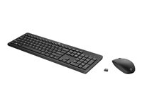 HP 235 - Sats med tangentbord och mus - trådlös - hela norden - för HP 245 G9 Notebook 1Y4D0AA#UUW