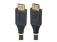 StarTech.com 15ft High Speed HDMI Cable w/Gripping Connectors, 4K 60Hz - Hög hastighet - HDMI-kabel med Ethernet - HDMI hane till HDMI hane - 4.5 m - skärmad - svart - 4K60Hz stöd, 2K144Hz stöd, 1080p stöd 240 Hz, halogenfri, passiv HDMI2-CABLE-GRIP-15F