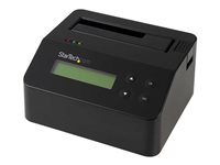 StarTech.com Hårddiskraderare och -dockningsstation för 2,5/3,5" SATA SSD/HDD - USB 3.0 - Hårddiskraderare - svart - för P/N: SVA12M5NA SDOCK1EU3P