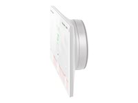 Crestron TSW-1070-MSMK-W-S - Monteringssats (självhäftande bakre hölje, skydd, kanal med häftande baksida (3 sektioner)) - flera ytor - för pekskärm - plast - smooth white - monterbar på ytor, glasmonterad - för Crestron TSW-1070, TSW-770/1070; Room Scheduling Touch Screen TSS-1070 TSW-1070-MSMK-W-S