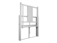 Multibrackets M Motorized Wallmount HD - Monteringssats (väggfäste) - för platt panel - vit 7350073731169