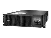 APC Smart-UPS SRT 5000VA RM - UPS (kan monteras i rack) - AC 208/240 V - 4800 Watt - 5400 VA - Ethernet 10/100, USB - utgångskontakter: 4 - 3U - svart SRT5KRMXLT