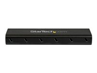 StarTech.com M.2 SSD-kabinett för M.2 SATA SSD-enheter - USB 3.1 (10 Gbit/s) med USB-C-kabel - Förvaringslåda - M.2 - SATA 6Gb/s - USB 3.1 (Gen 2) - svart, silver - för P/N: TBLT3MM1MA, TBLT3MM2M, TBLT3MM2MA SM21BMU31C3