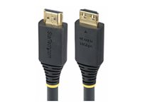 StarTech.com 20ft (6m) Active HDMI Cable w/Gripping Connectors - Hög hastighet - HDMI-kabel med Ethernet - HDMI hane till HDMI hane - 6.1 m - skärmad - svart - 1080p stöd 240 Hz, 1440p (UWQHD) stöd 144Hz, 4K60Hz stöd, halogenfri, aktiv HDMI2-CABLE-GRIP-20F