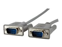 StarTech.com 1,8 meters VGA-kabel för skärm - HD15 M/M - VGA-kabel - HD-15 (VGA) (hane) till HD-15 (VGA) (hane) - 1.8 m - grå - för P/N: CDP2VGA, CDP2VGAUCPW, MDP2VGAAMM2M, MDP2VGAAMM3M, SV231DVGAU2A, SV431DVGAU2A MXT101MM