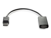 HP - Videokort - DisplayPort hane till HDMI hona - stöd för 4K - för Elite t655; Pro t550; Workstation Z4 G5, Z6 G5 2JA63AA