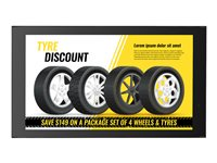 LG 22XE1J-B - 22" Diagonal klass (21.5" visbar) LED-bakgrundsbelyst LCD-skärm - digital skyltning utomhus - full sol - webOS - 1080p 1920 x 1080 22XE1J-B