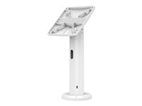 Compulocks VESA Tilting Kiosk Stand 8" with Cable Management - Ställ - för surfplatta - vit - monteringsgränssnitt: 100 x 100 mm - skrivbord TCDP01W